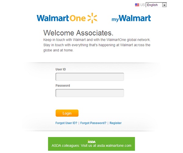 WalmartOne login